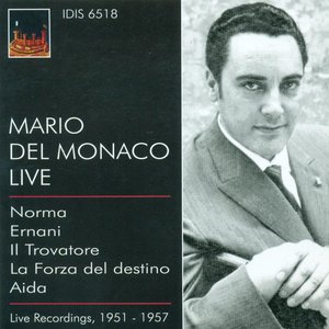 Изображение для 'Opera Arias (Tenor): Del Monaco, Mario -  Bellini, V. / Verdi, G. (1951-1957)'