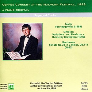 Malvern Festival Coffee Concert: Taylor, Simpson and Beethoven