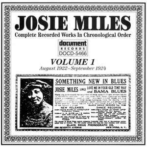 Josie Miles Vol. 1 (1922-1924)