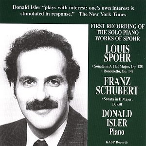 Pianist Donald Isler Plays Music Of Schubert and Spohr