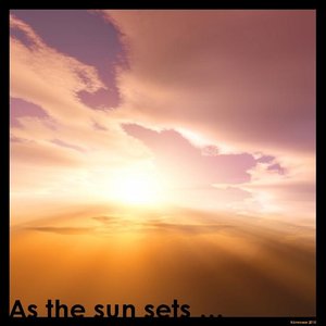 As the sun sets