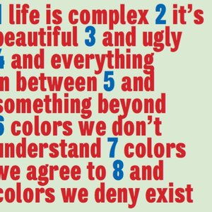Life is Complex