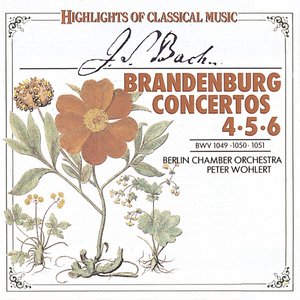 “Brandenburg Concertos 4-6”的封面