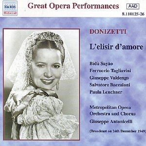 Image for 'Donizetti: Elisir D'Amore (L') (Metropolitan Opera) (1949)'