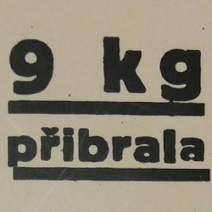 9 kg přibrala 的头像