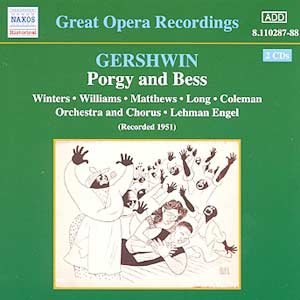 'GERSHWIN: Porgy and Bess (Winters, Williams, Long) (1951)'の画像