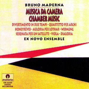 Bruno Maderna : Musica Da Camera