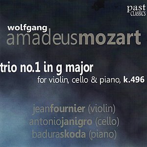 “Mozart: Trio No. 1 in G Major for Violin, Cello & Piano, K. 496”的封面