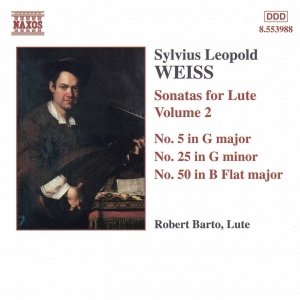 WEISS: Lute Sonatas Nos. 5, 25 and 50