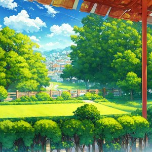 Leaves are your voice, sunlight is your smile