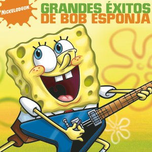 “¡Grandes Éxitos de Bob Esponja Pantalones Cuadrodos!”的封面