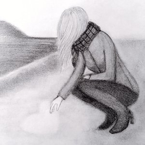 夜明けの海