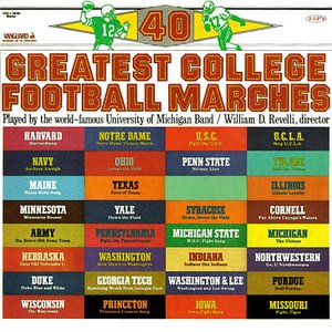 The Greatest College Football Marches