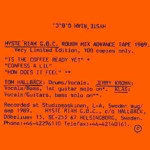 Rough Mix Advance Tape 1989