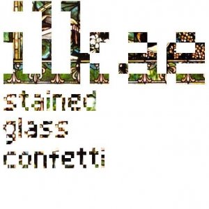 stained glass confetti