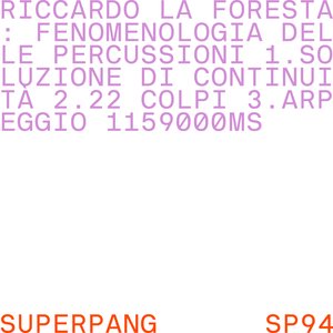 Fenomenologia delle percussioni
