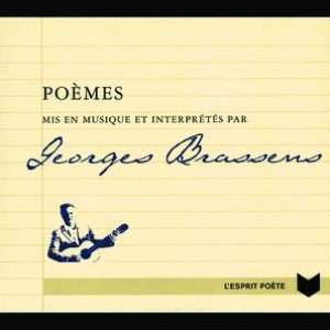 “Poemes Mis En Musique Et Interpretes Par Georges Brassens”的封面