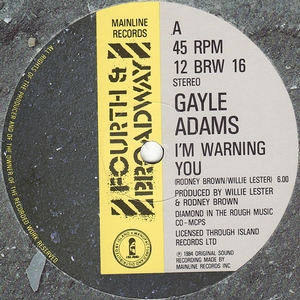 Gayle Adams - I