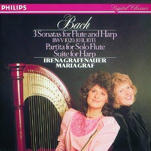 3 Sonatas for Flute and Harp BWV 1020, 1031, 1033 / Partita for Solo Flute / Suite for Harp