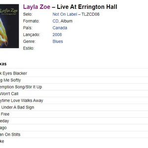 Live At Errington Hall