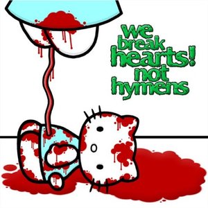 “We Break Hearts! Not Hymens”的封面
