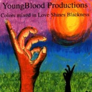 Colors Mixed in Love Shines Blackness