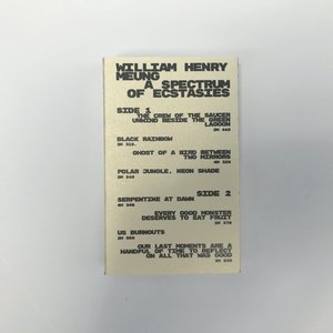 A SPECTRUM OF ECSTASIES