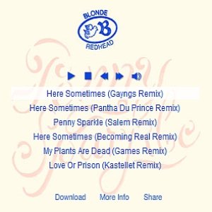 Blonde Redhead Remixes