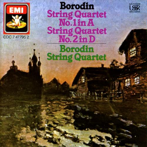 String Quartets Nos. 1 & 2 (The Borodin String Quartet) cover