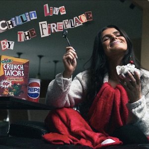 chillin live by the fireplace