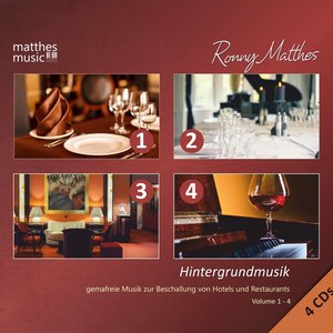 Image for 'Hintergrundmusik - Gemafreie Musik zur Beschallung von Hotels & Restaurants, 4 Alben - Vol. 1 - 4'