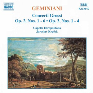 “GEMINIANI: Concerti Grossi, Vol. 1”的封面