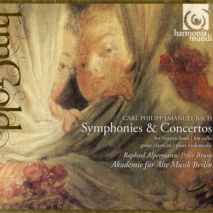 Symphonies / Concertos pour clavecin, pour violoncelle (Akademie für alte Musik Berlin) cover