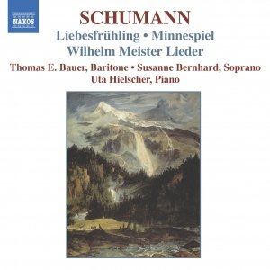 “SCHUMANN: 12 Gedichte aus 'Liebesfruhling', Op. 37 / Minnespiel, Op. 101”的封面