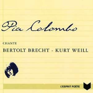 Chante Bertolt Brecht Et Kurt Weill