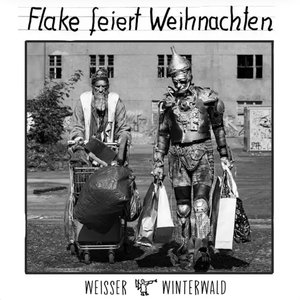Weißer Winterwald