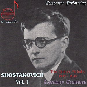 Imagen de 'Composers Performing: Shostakovich Vol. 1'