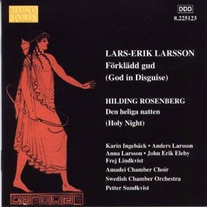 Image pour 'LARSSON: Forkladd gud / ROSENBERG: Den heliga natten'