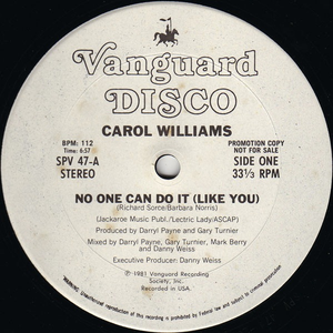 Carátula de No One Can Do It (Like You)
