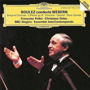 “Boulez Conducts Webern”的封面