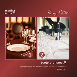 “Hintergrundmusik - Gemafreie Musik zur Beschallung von Hotels & Restaurants, Doppelalbum - Vol. 1 & 2”的封面