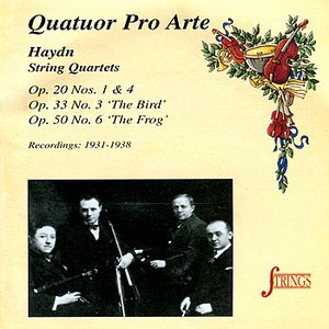 “Haydn: String Quartets, Op. 20, 33, 50”的封面
