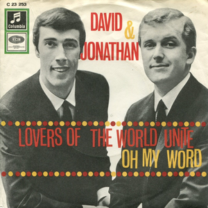 David & Jonathan - Lovers Of The World Unite - Zortam Music