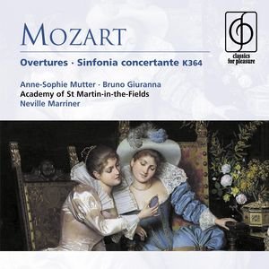 Mozart: Overtures . Sinfonia concertante K364