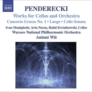 Works for Cellos and Orchestra: Concerto Grosso no. 1 / Largo / Cello Sonata cover