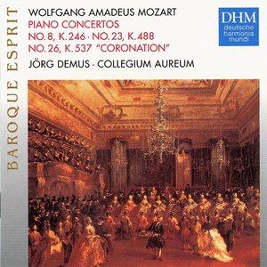 Piano Concertos no.n8, K.246 "Lützow", no. 23, K.488, no. 26, K.537 "Coronation"