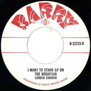 I Want To Stand Up On The Mountain