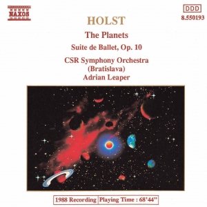 'HOLST: The Planets / Suite de Ballet, Op. 10' için resim