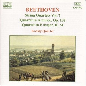 BEETHOVEN: String Quartets Op. 132 and H. 34