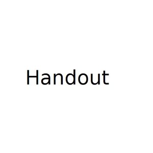 Handout